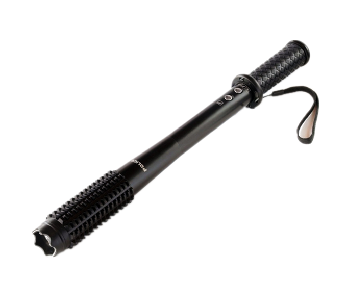 1118B型加長鈦合金黑鷹強光暴閃耐擊打電棍